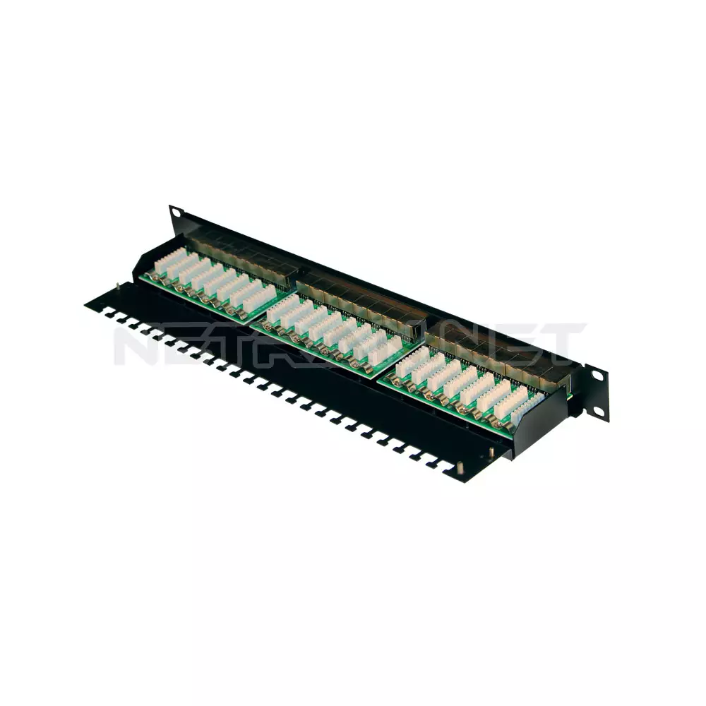 پچ پنل 24 پورت Cat6 SFTP باگ – BUG-2